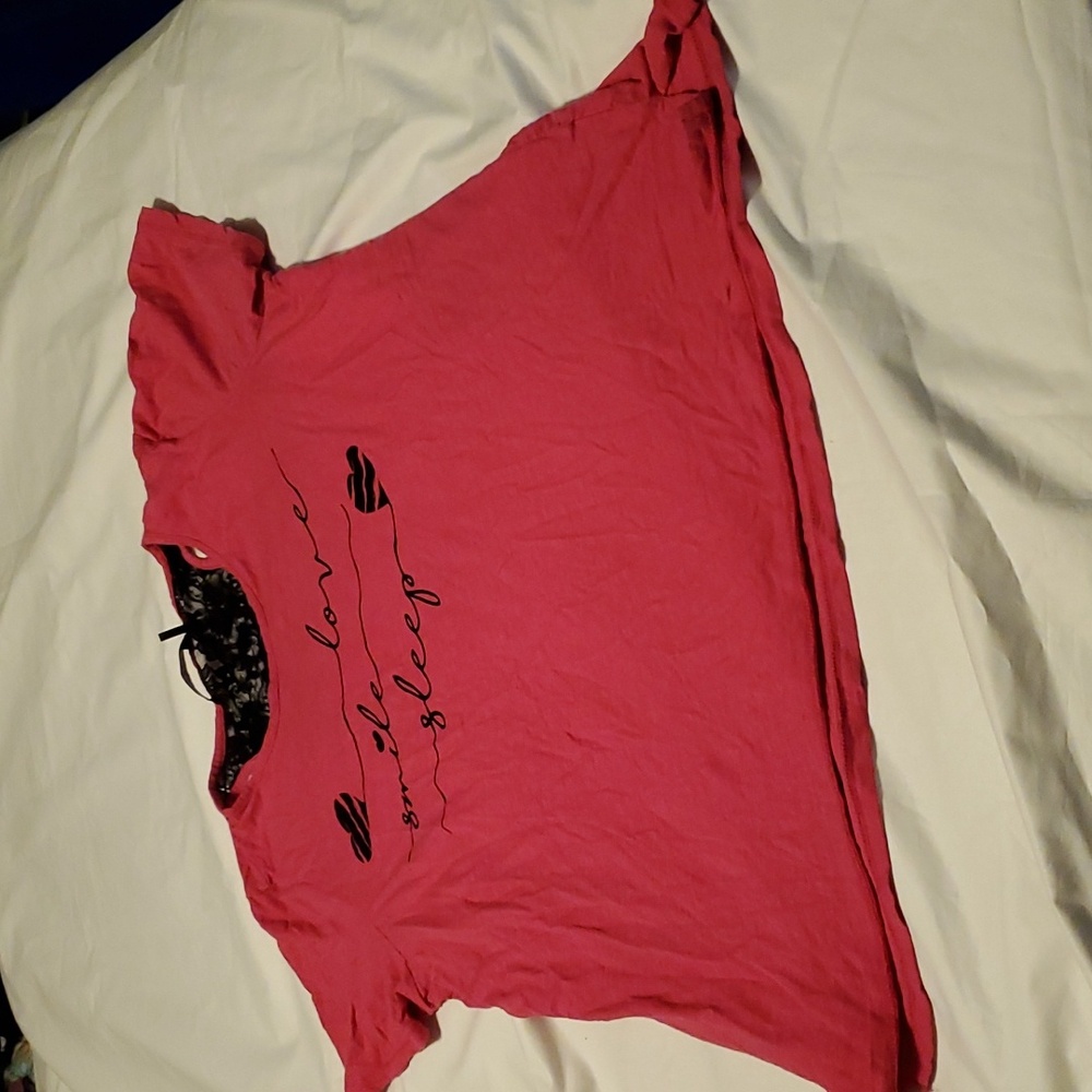 Ti voglo pajama shirt size 1x